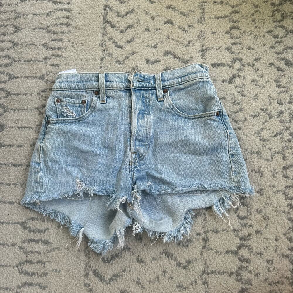 Levi’s 501® HIGH RISE WOMEN'S SHORTS W25 - Picture 6 of 11